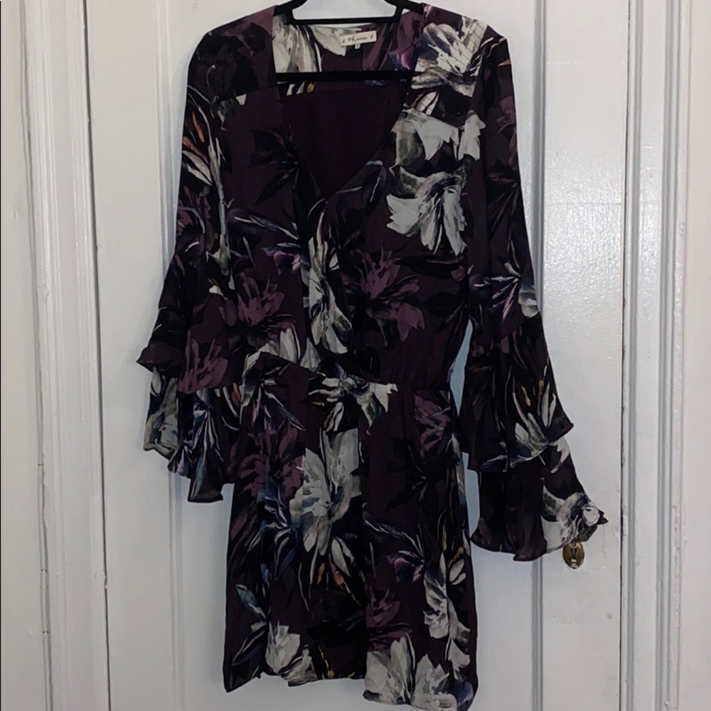 Floral printed dress